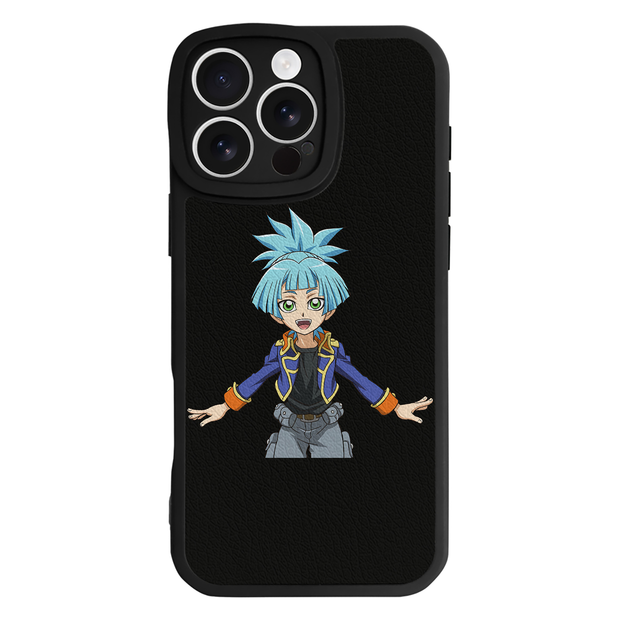 遊☆戯☆王 Yu-Gi-Oh! 【iPhone 16シリーズ対応】シリコンスマホケース（レザー調） 材質：シリコン